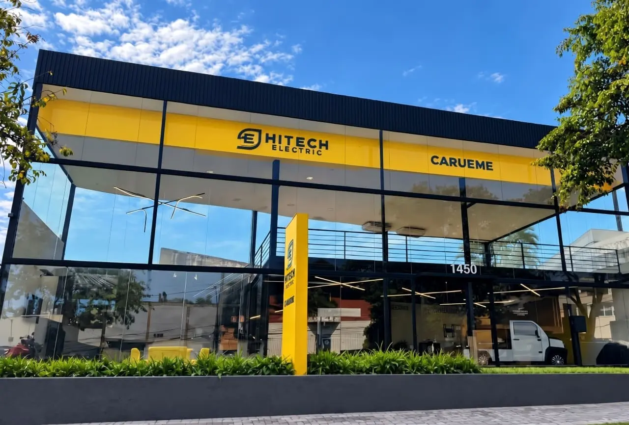 Fachada da Hitech Electric Carueme no Morumbi, São Paulo